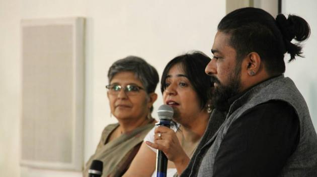 Dr. Indira Chowdhury, Anusha Yadav & artist Ali Akbar Mehta  take the audience on a nostalgic journey of the city's past 